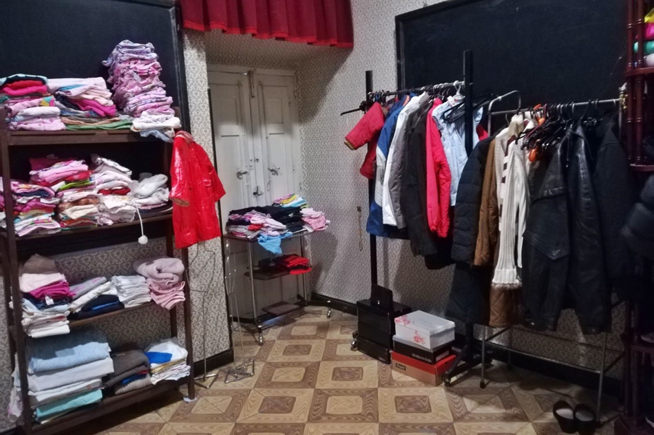 Ropero de Ledesma, en la Casa Parroquial