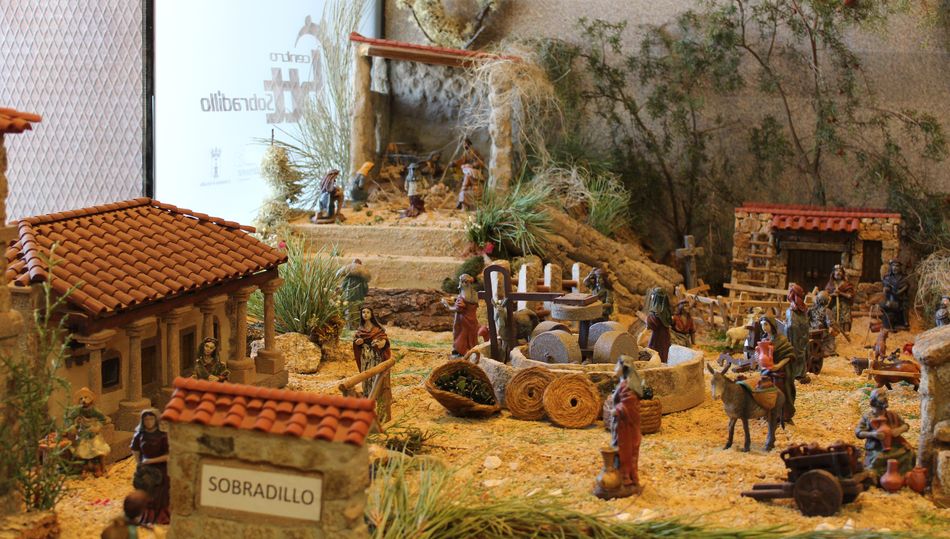 La Casa del Parque Arribes muestra la arquitectura de Sobradillo en un belén