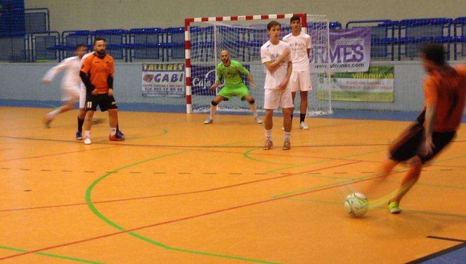 Jugada de uno de los encuentros celebrados el fin de semana.