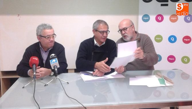 Luis Castro, Gabriel Risco y Manuel Serrano