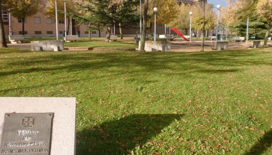 Aspecto del Parque del Perdón, en Salamanca