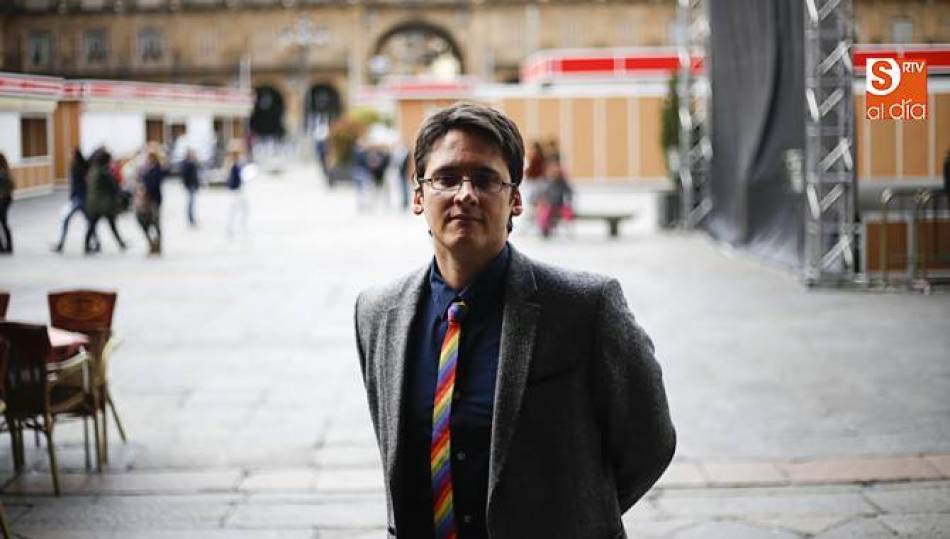 Ignacio Paredero, secretario general de Podemos Salamanca