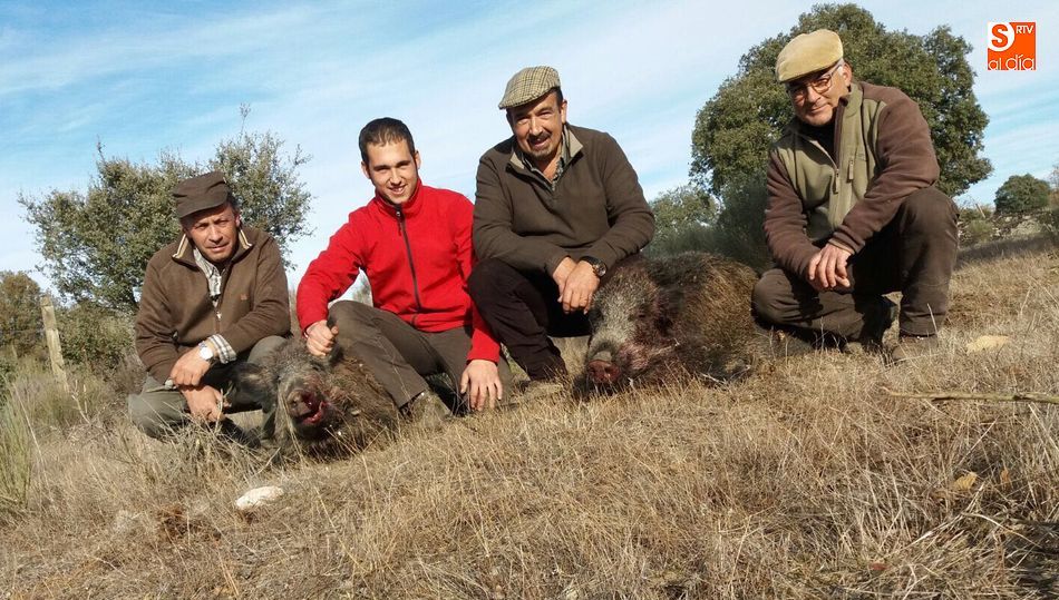La cuadrilla de Sanchón de la Ribera se cobra dos buenas marranas  