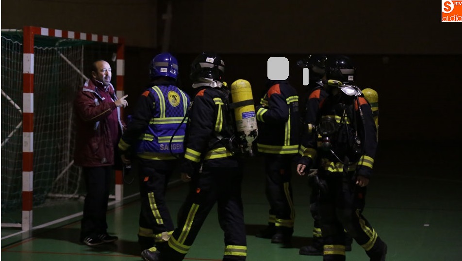 Susto en el pabellón Unamuno ante un problema con la instalación eléctrica