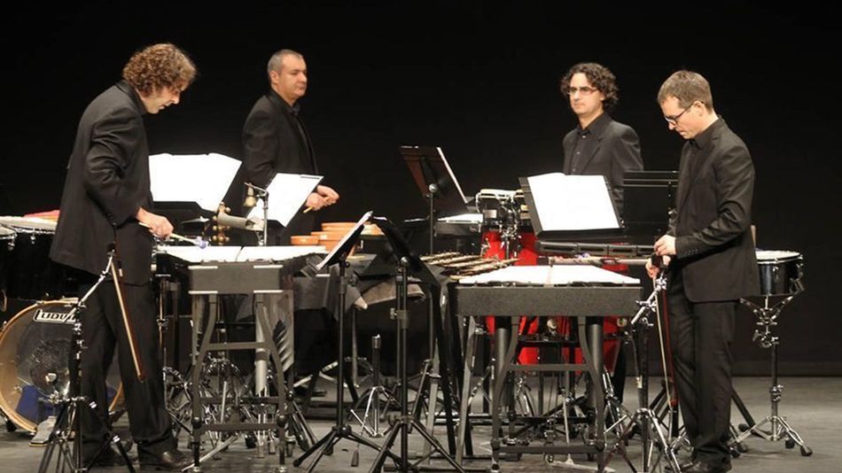 El cuarteto de percusión Percucyl