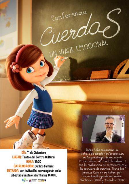 El centro cultural acoge esta tarde la proyección del corto ‘Cuerdas, un viaje emocional’