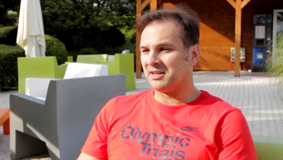 Ángel Sanz ha jugado en el Real Madrid de baloncesto y en Estados Unidos, en el University of Houston