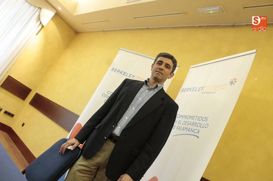 Francisco Bellón, director general de Operaciones de Berkeley Minera España (Foto de Álex López)