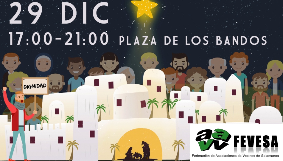 Salamanca contará este año con un Belén Viviente en la Plaza de los Bandos  