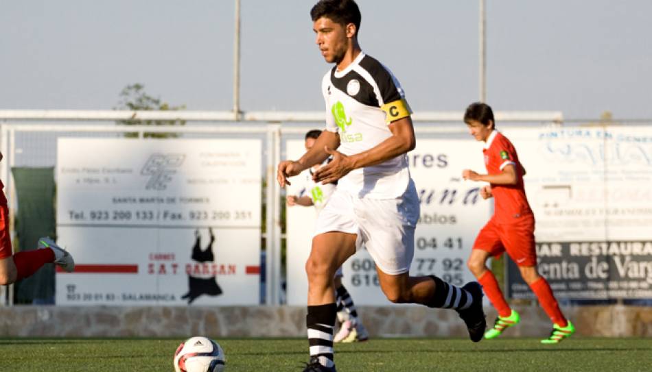 	Dani Chamorro, jugador de Unionistas de Salamanca