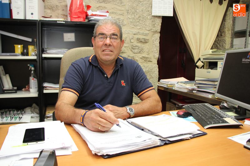 Alfonso Castilla, alcalde de Peralejos de Abajo / CORRAL