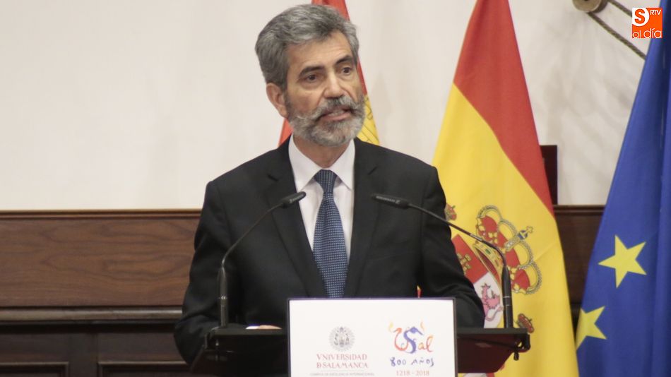 Carlos Lesmes, presidente del Tribunal Supremo / Foto de Alejandro López