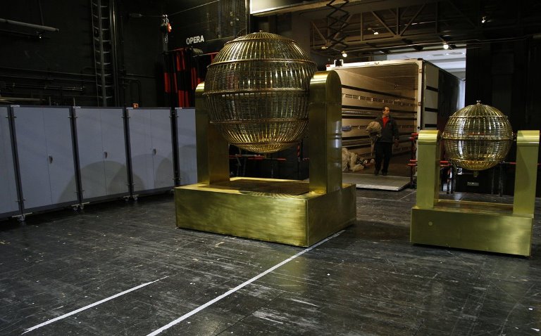 Los bombos ya están preparados para un nuevo sorteo de la Lotería de Navidad