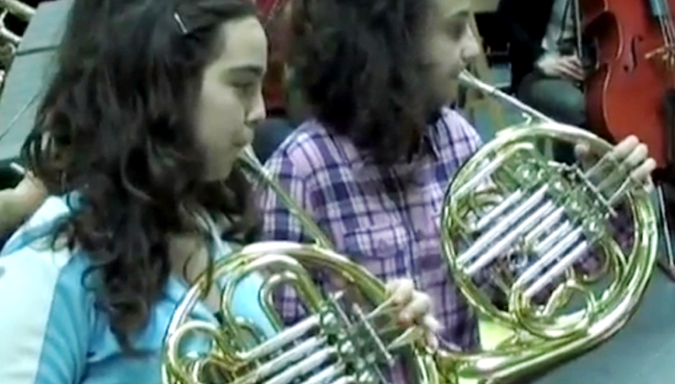 	Alumnas de la Escuela Municipal de Música de Villamayor