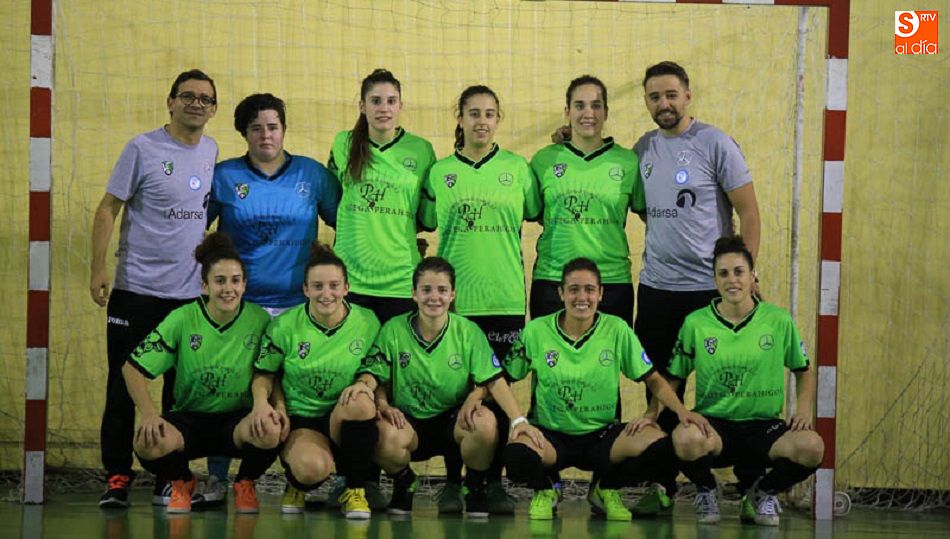 Las integrantes del Intersala, antes de un encuentro.