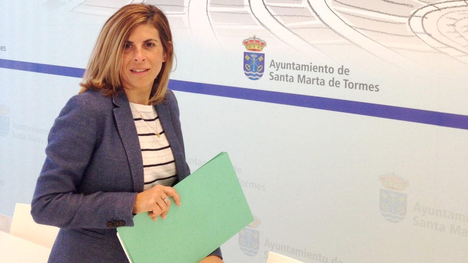 	La concejal de Empleo y Formación de Santa Marta, Chabela de la Torre