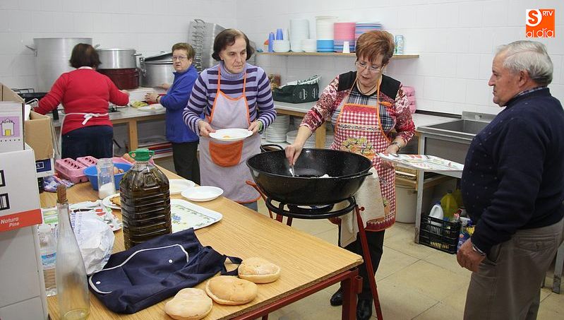 En la edición anterior se repartieron cerca de 200 huevos fritos en aceite de oliva
