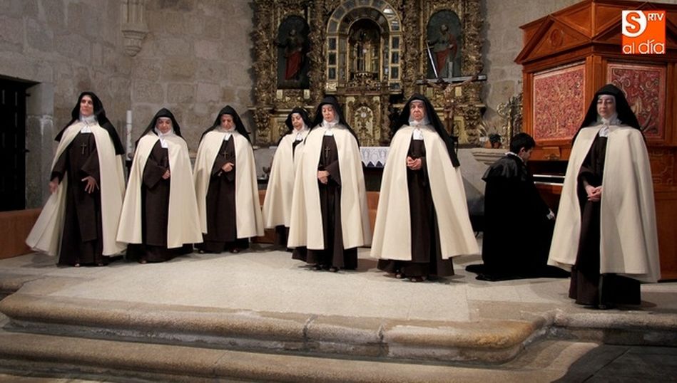 Representación de Teresa, la jardinera de la luz en El Cubo de Don Sancho