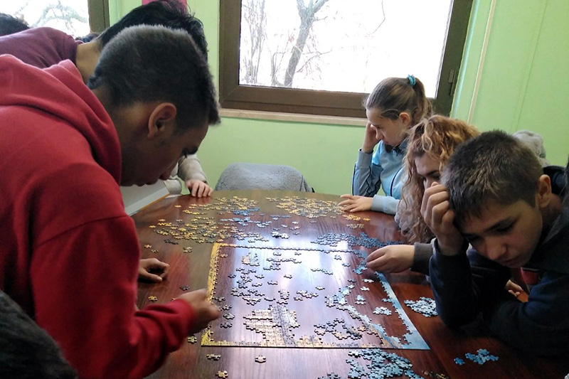 Un total de 11 peñarandinos participaban el sábado en el II Concurso de Puzzles de Diputación