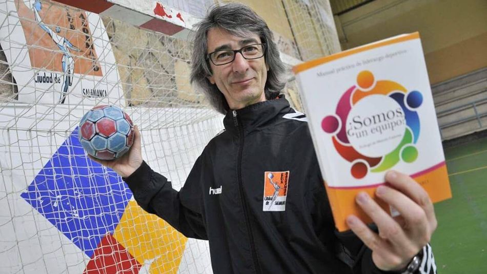 Juan Antonio García, en la presentación de un manual.