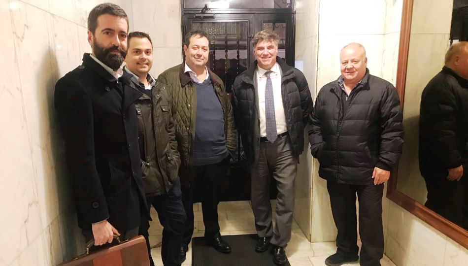 Integrantes de la Mesa Negociadora del Convenio Colectivo de Comercio