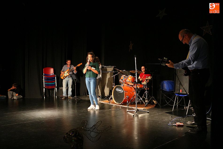 El grupo de combo de la escuela municipal de música de Guijuelo cerró la segunda jornada de audiciones en el centro cultural