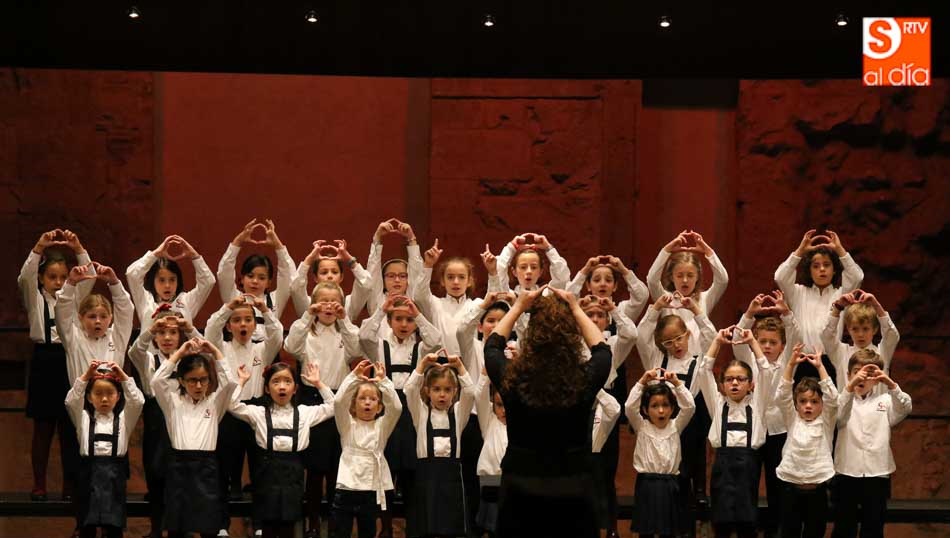 Un momento de la actuación de esta tarde en el Teatro Liceo