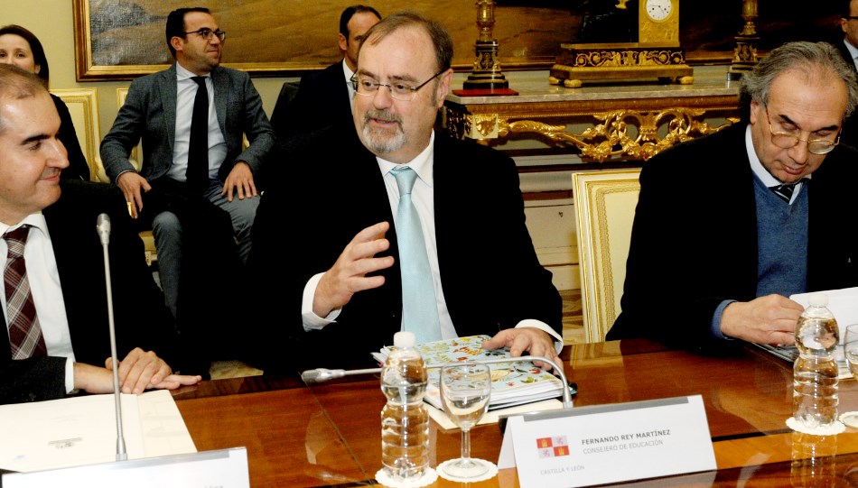 Fernando Rey, consejero de Educación de Castilla y León