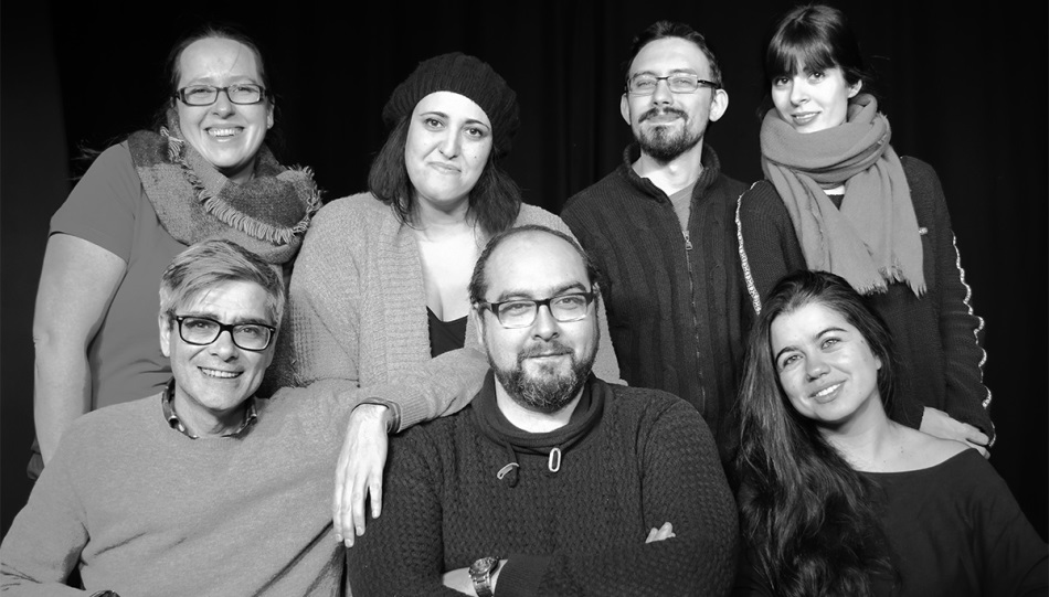 Elena Davidson, Carlos San Jorge, Patricia Sánchez, Héctor Toledo, Carlos Vicente, Virginia Guechoum e Irene Maquieira