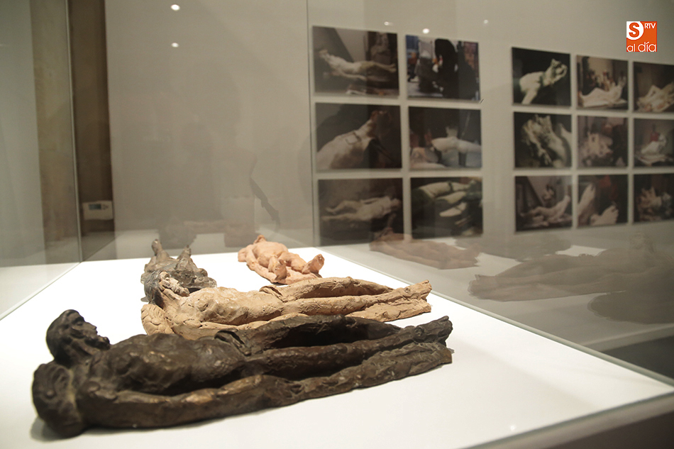 Una de la piezas de esta muestra dedicada a Venancio Blanco / Foto de Alejandro López