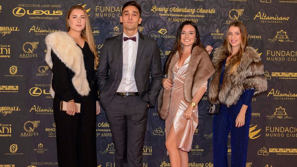 Ángela Mateos, Santiago Larrosa, Ana María Martín e Isabel Carreño.