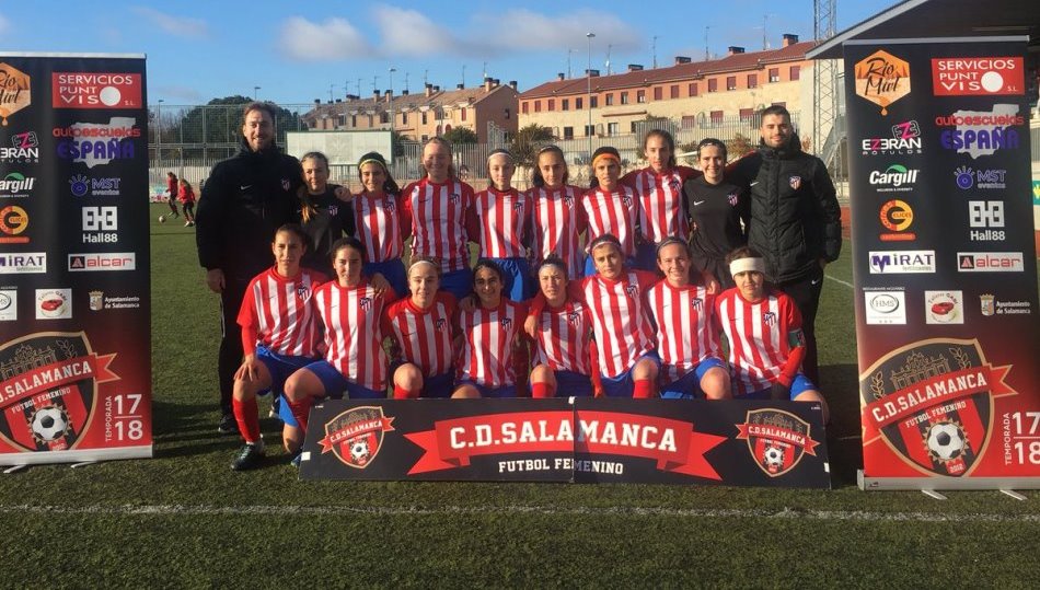 Equipo infantil del Atlético de Madrid / Foto del CD Salamanca FF