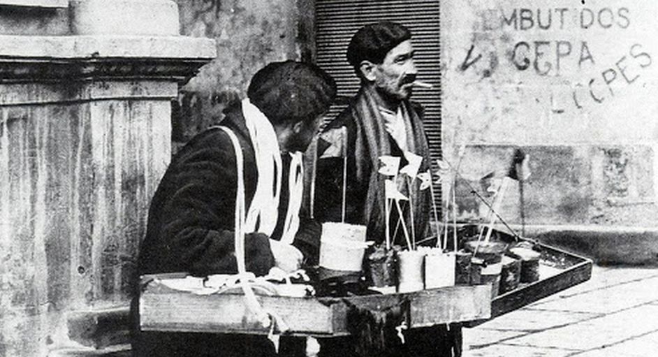 Vendedores de zambombas