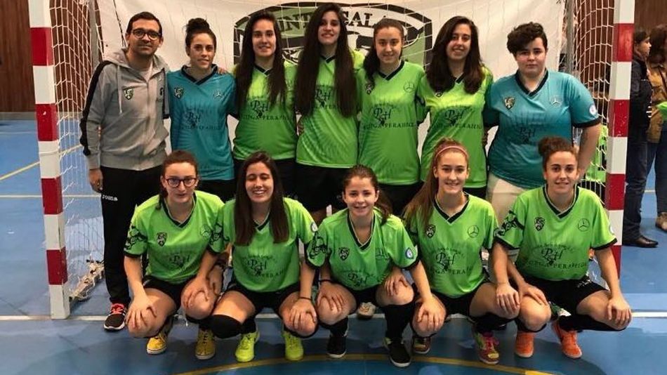 Plantilla del Intersala, que aporta cuatro futbolistas al combinado regional.