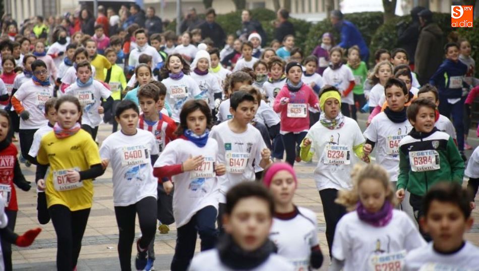 Un momento de una de las pruebas infantiles del pasado año