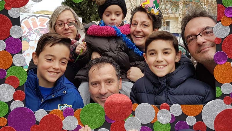 Nochevieja anticipada en el Barrio Vidal