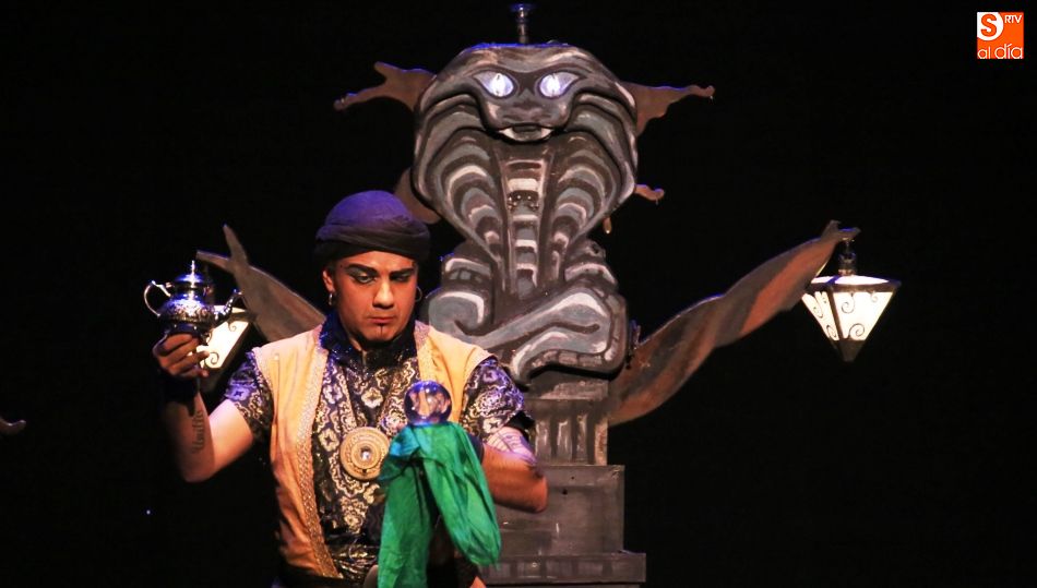 Un momento del espectáculo que se pudo presenciar este martes en el Liceo