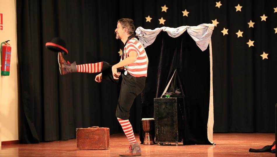 Un momento de la actuación que hubo este miércoles en la Iglesia Vieja de Pizarrales