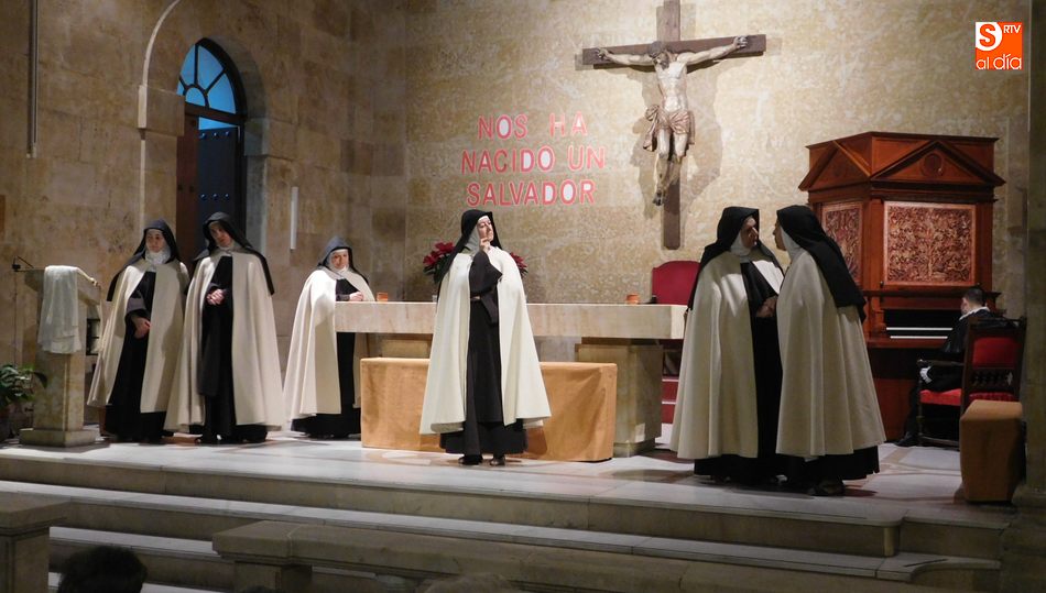 La representación tuvo lugar en la iglesia de La Magdalena de los Hermanos Carmelitas Descalzos de Salamanca