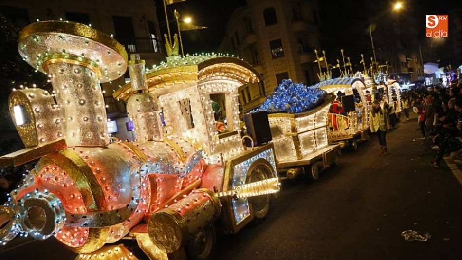 Una carroza del desfile del año pasado.