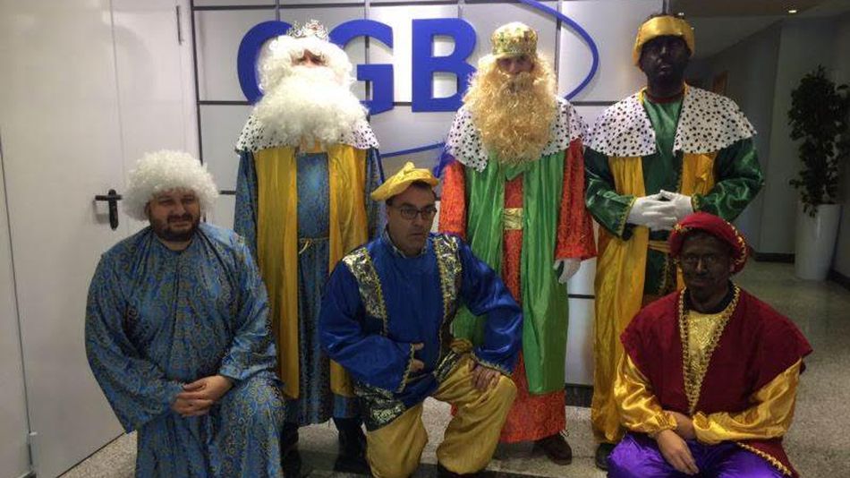 Los Reyes Magos de CGB Informática llegan al Centro Materno Infantil Ave María y a Proyecto...