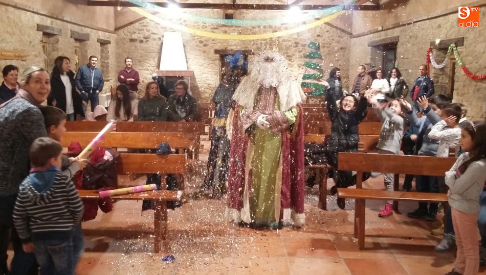Los niños vivieron con gran intensidad la llegada de Melchor, Gaspar y Baltasar