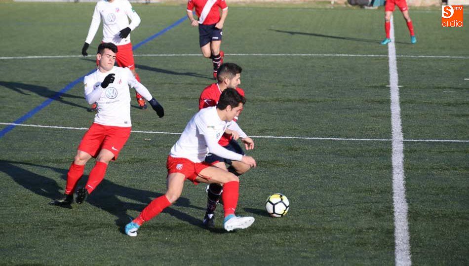 Imagen del partido entre el Santa Martas y el Villa de Simancas