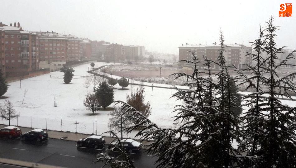 Aspecto de la capital abulense este sábado festivo de Reyes Magos