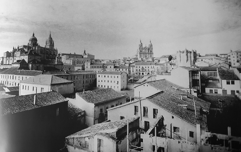 Vista del centro monumental de Salamanca
