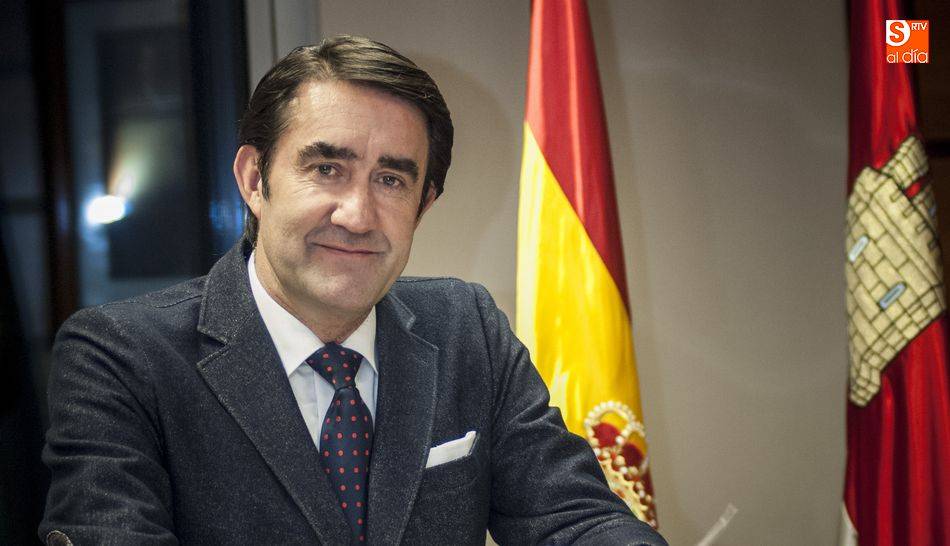 El consejero de Medio Ambiente, Juan Carlos Suárez-Quiñones