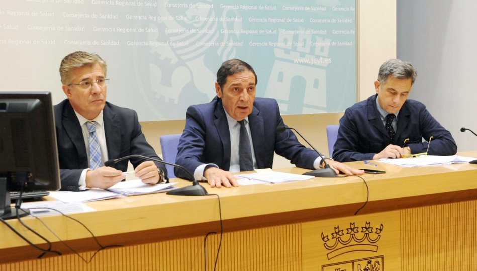 El consejero de Sanidad de Castilla y León Antonio María Sáez