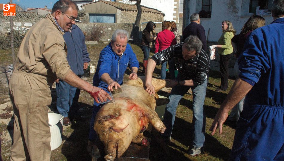 La celebración de la matanza está condicionada a la inscripción de un número importante de vecinos / CORRAL