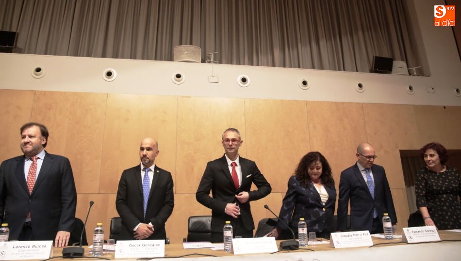 Un momento del acto de inauguración de los Cursos de Especialización en Derecho