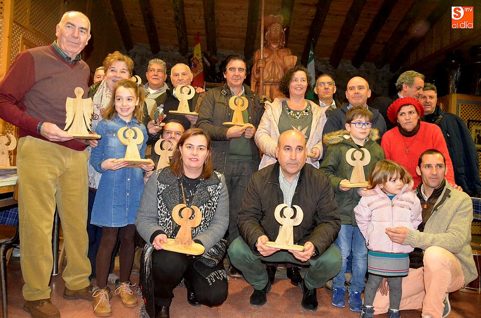 Los ganadores del XIX Circuito Belenístico de ACASAN recibieron sus premios en Fuenterroble de Salvatierra